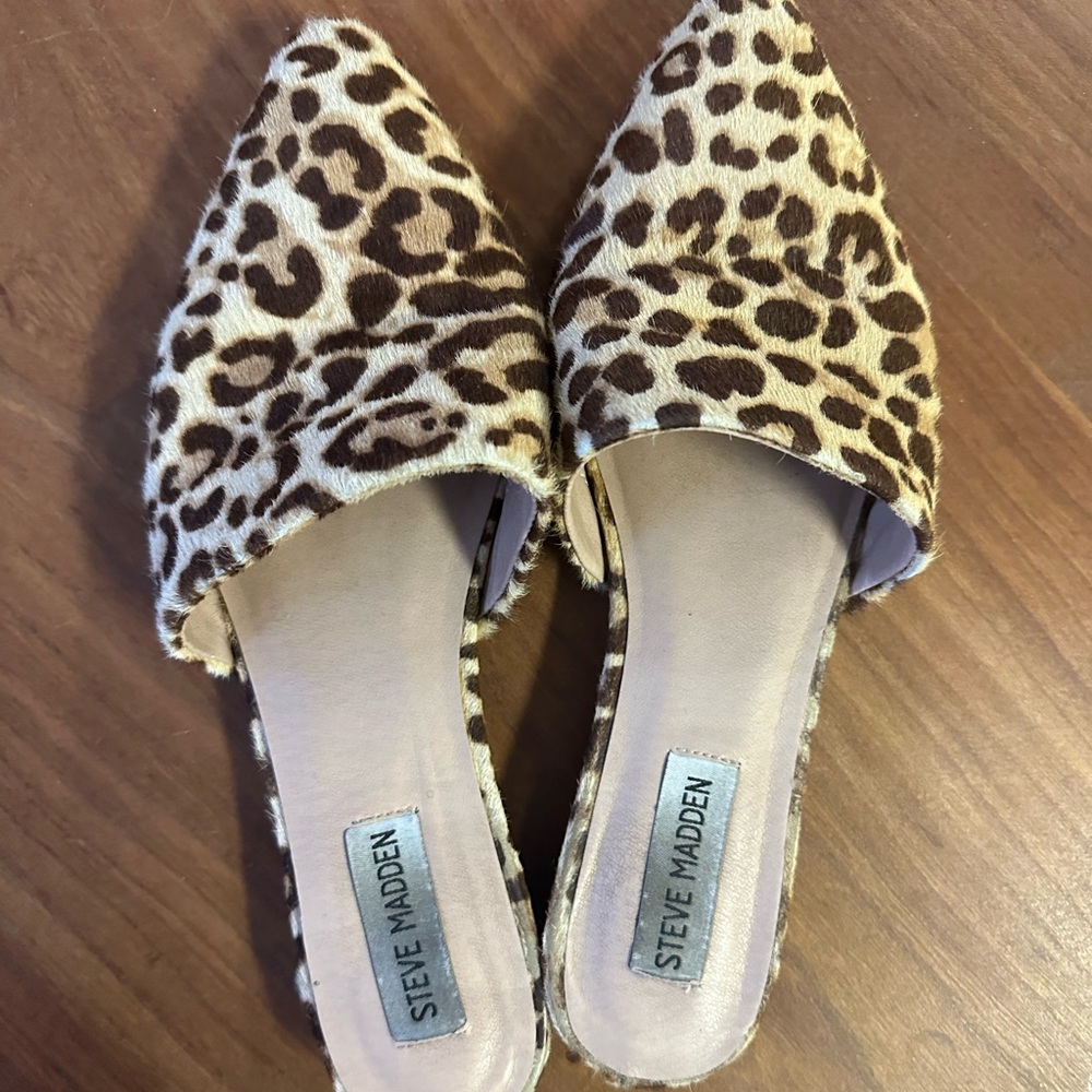 Cheeta print flats